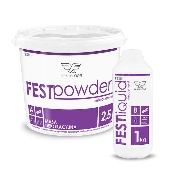 FESTFLOOR Life 3,5 kg - mikrocement na podlahy