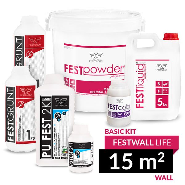 Sada FESTWALL Life Basic - 15 m²
