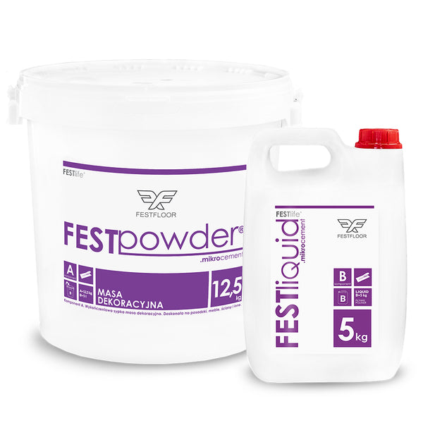 FESTFLOOR Life 17,5 kg - mikrocement na podlahy