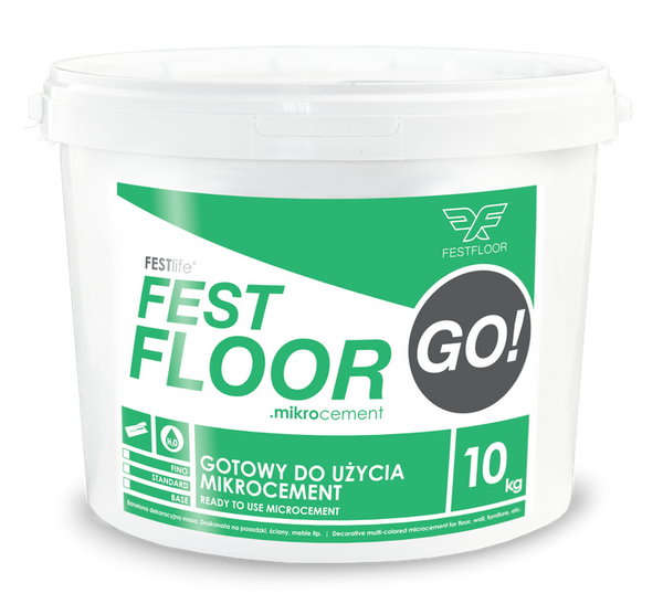 FESTFLOOR GO! 10 kg - mikrocement