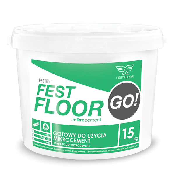 FESTFLOOR GO! 15 kg - mikrocement